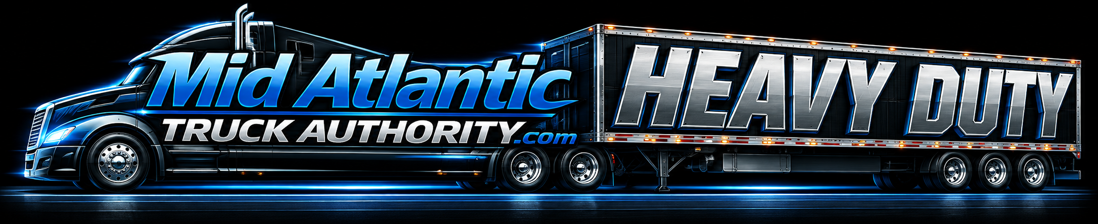 Mid-Atlantic Truck Authority hauling the Heavy Duty trailer